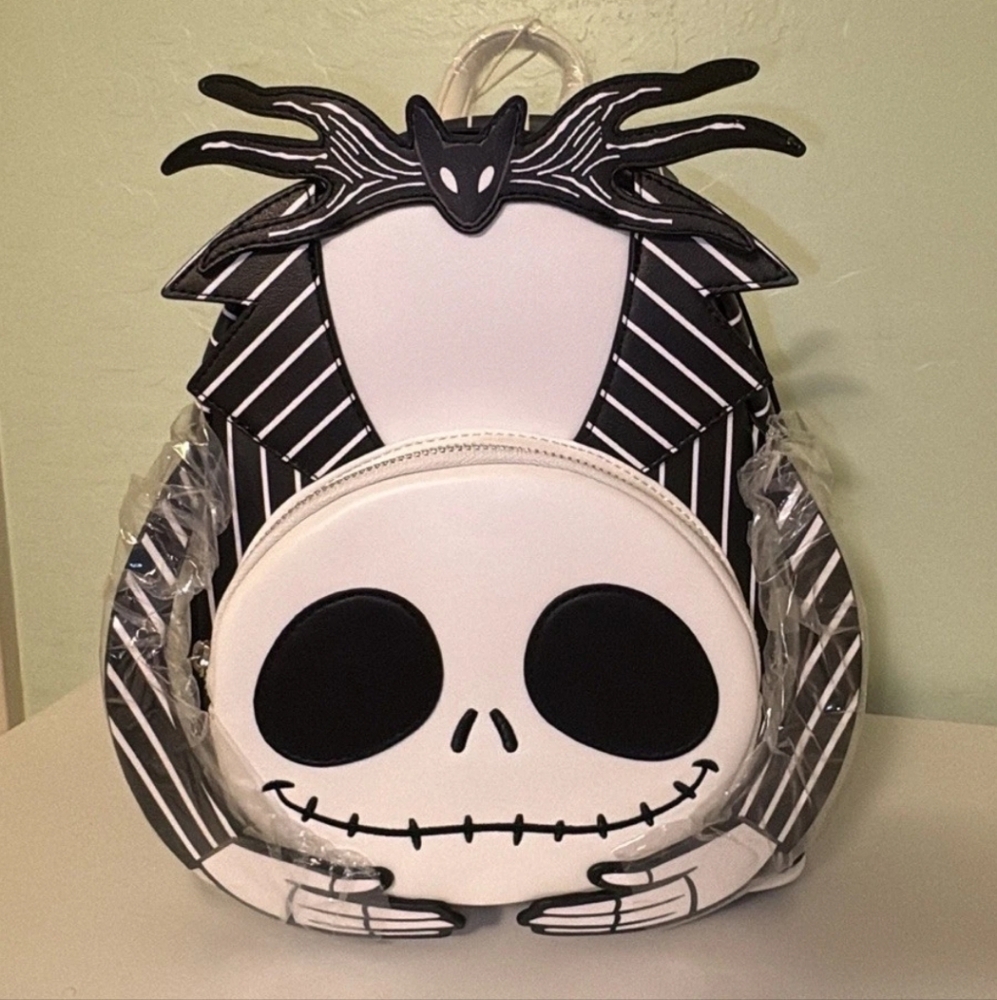 Loungefly The Nightmare Before Christmas Headless Jack Skellington Mini Backpack
